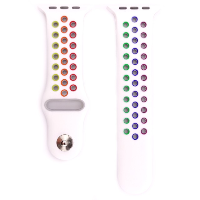 Breathable sport silicone watch strap for Apple Watch - Varun Sport | SMANIQUE