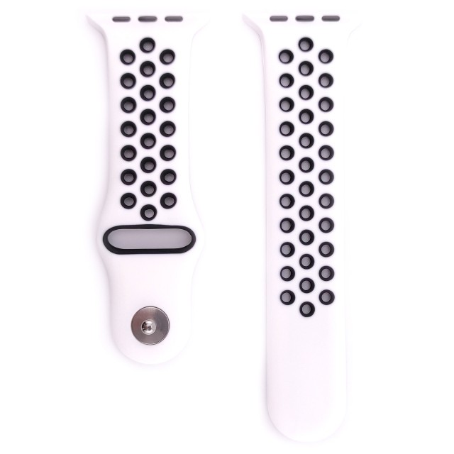 Breathable sport silicone watch strap for Apple Watch - Varun Sport | SMANIQUE