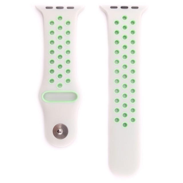 Breathable sport silicone watch strap for Apple Watch - Varun Sport | SMANIQUE