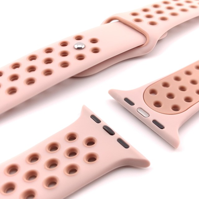 Breathable sport silicone watch strap for Apple Watch - Varun Sport | SMANIQUE
