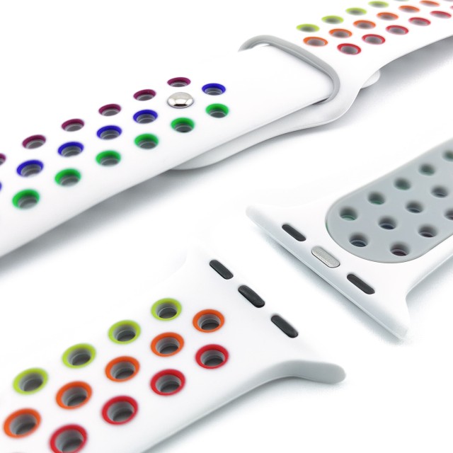 Cinturino sportivo in silicone traspirante per Apple Watch - Varun Sport | SMANIQUE