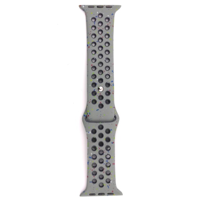 Breathable sport silicone watch strap for Apple Watch - Varun Sport | SMANIQUE