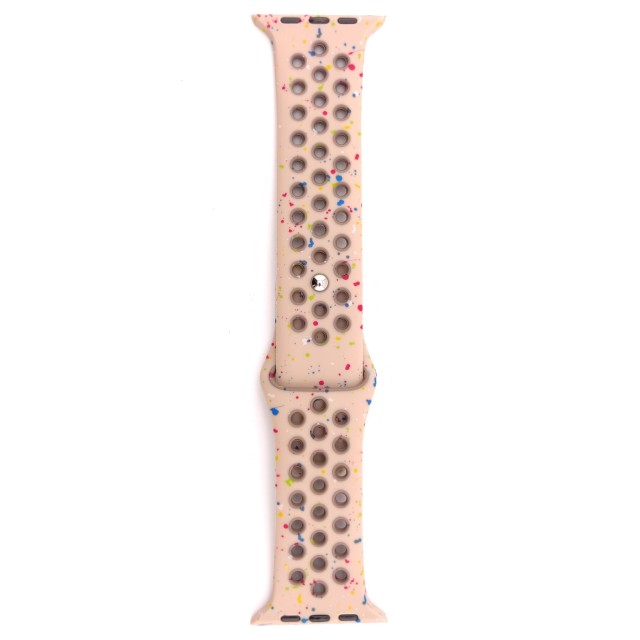 Breathable sport silicone watch strap for Apple Watch - Varun Sport | SMANIQUE