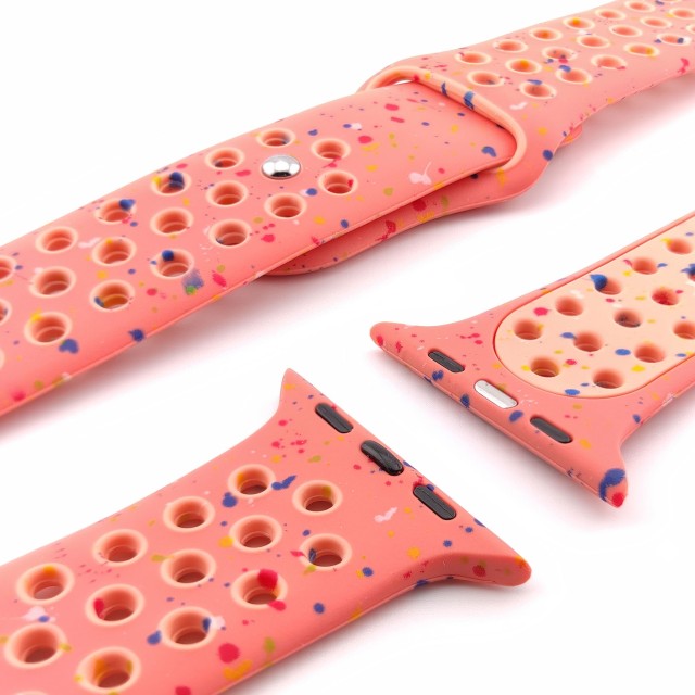 Breathable sport silicone watch strap for Apple Watch - Varun Sport | SMANIQUE