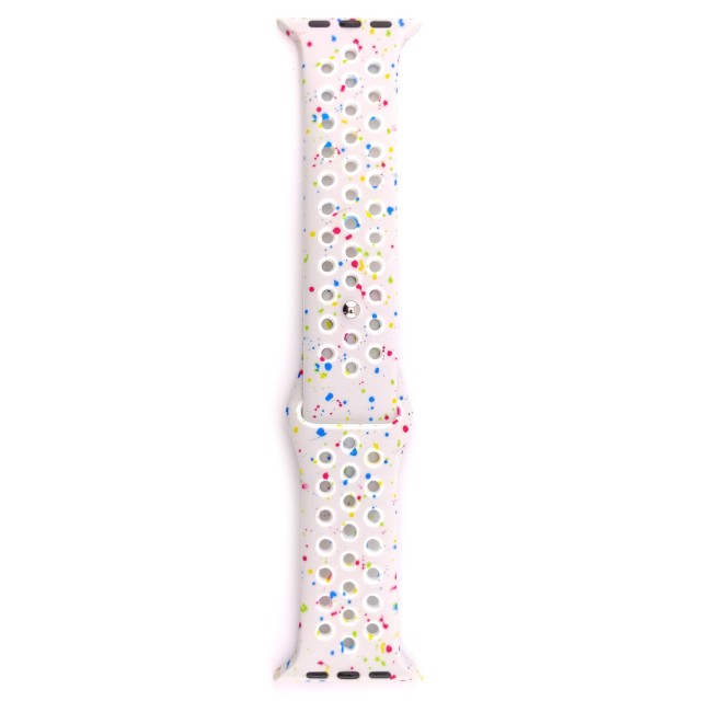 Breathable sport silicone watch strap for Apple Watch - Varun Sport | SMANIQUE