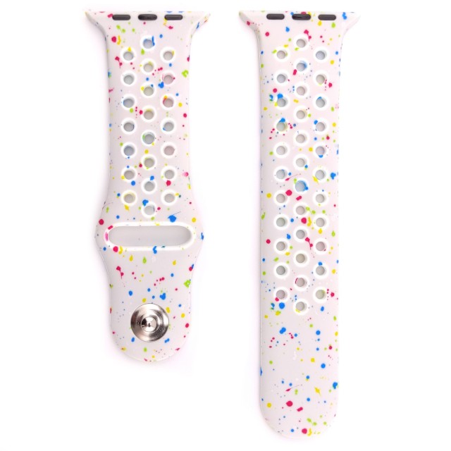 Breathable sport silicone watch strap for Apple Watch - Varun Sport | SMANIQUE